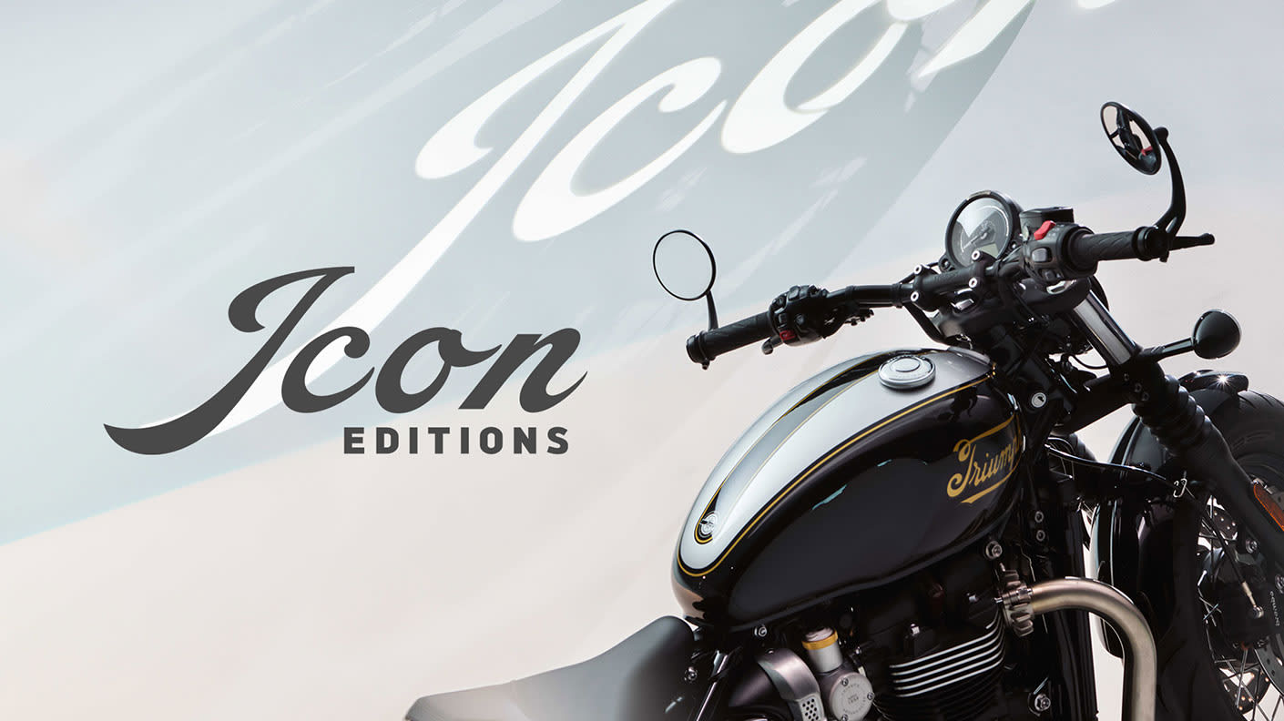 Triumph Icon Edition with logo